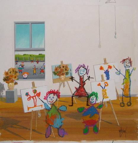 Masterclass (Giclee)  SOLD OUT